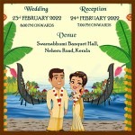 Malayali Wedding Invitations
