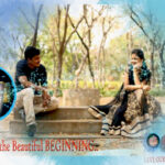 Love In Paris : Blue Theme Ink Drop Effect Video