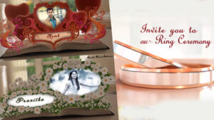 Ring Tone - Pop Up Book Type Video For Engagement, Roka, Ring Ceremony