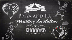 Chalk Out Crush Or Love - Creative Wedding Invitation Video