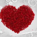 My Heart Beats 4 U - Rose Wedding Invite