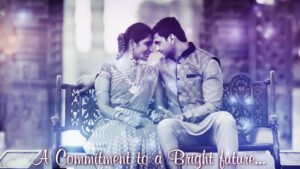 Stylish Couple - Online Wedding Invitation Video Creator Software