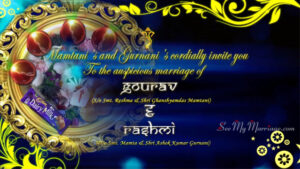 Baby Blender - Indian Wedding Invitation Video