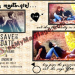 Colourful Life - Save The Date Whatsapp Card
