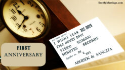 Anniversary Pride - Animated Timeline Save The Date Invitation Video