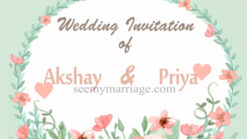 Autumn Hearts - Wedding Save The Date Video With Colourful Flowers And Roots Decoration