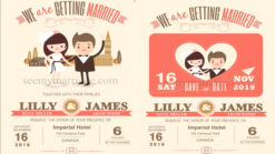 Western Couple - Save The Date Video