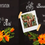 Be Someone's Sunshine - Flower Animated Wedding Save The Date Invitation Video