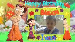 Chota Bheem Birthday Invite