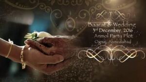 Luxury Wedding Whats App Video Invite Video