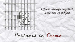 Partners In Crime - A Hand Writing Story Zoo Zoo Type Cartoons Animated Wedding Invitation Video