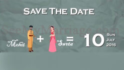 Animated Save The Date Video