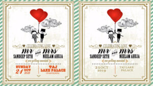 Seasoned With Love - Toggle Hearts With Hanging Couple Candy Theme Wedding Save The Date Video