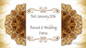 Ganesha Wedding Invite - Traditional Wedding Invitation Video