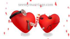Love Specialists - Beautiful Doctor Couple With Heart Pulse And Sparkle Crackers Background Save The Date Wedding Invitation Vi