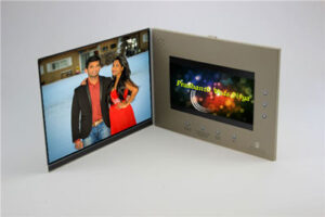 Simple Lcd Screen Video Brochure Invitation For Wedding, Save The Date, Greetings