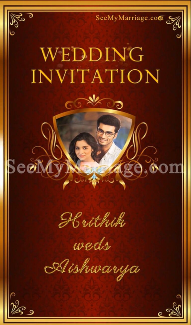 Wedding Rituals - Rajasthani Theme Traditional Save The Date Invitation Video