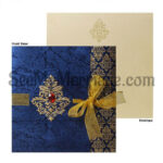 Traditional Type Laser Cut Wedding Invitation Card - Pack Of 100