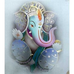 Ganesh With Shining - 0008 Nice 149 Wedding Invitation Card