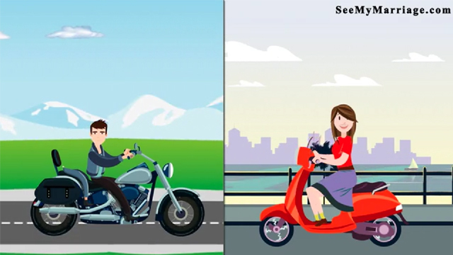 Bachelors Turned To Mr And Mrs - Story Type Cartoon Animated Custom Wedding Save The Date Video