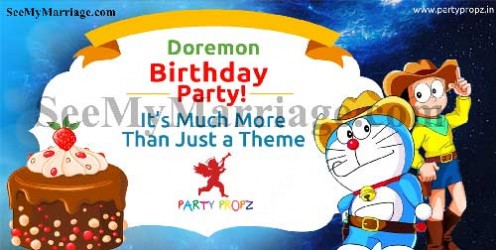 doremon theme cartoon birthday invitation card, cartoon birthday invite, birthday invite for baby boy, blue theme baby boy birthday invitation