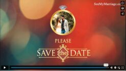 Eternal Love Bokeh Style Engagement Video Golden Theme Animated With Engagement Rings Colorful Motion Background