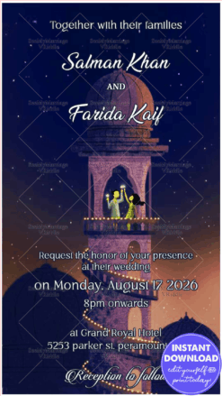 Muslim - Gol - Gumbaz - Nikah Save The Date