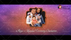 Natkhat_mundan Ceremony Invitation