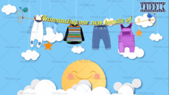 Choti Si Asha_naming Ceremony_a Beautiful_dotted Bg Theme_naming Ceremony | ID: 11558 | ID: 11571