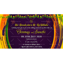 Shadi Jodi_hindu Traditional Wedding Invitation Card