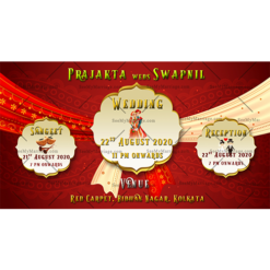 Vivah_hindu Traditional Wedding Invitation Card