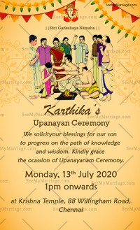 Thread Ceremony_traditional Theme Ecard Upload – SeeMyMarriage