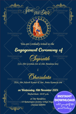 Wedding Ring_engagement Ceremony E Card
