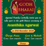 Godh Bharai_hindu Kalash_toran Decorated_traditional North Indian_animated Gif
