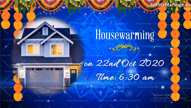 Tamil Traditional Housewarming Invitation Video | ID: 11610