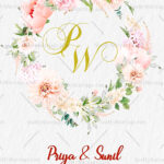 North Indian Watercolor Wedding Invitation Video | ID: 11618