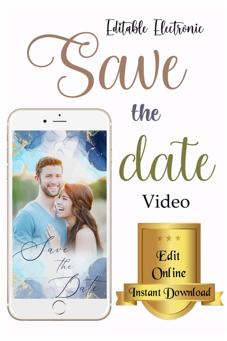 Bless The Couple Western Wedding Video Invitation | ID: 11653