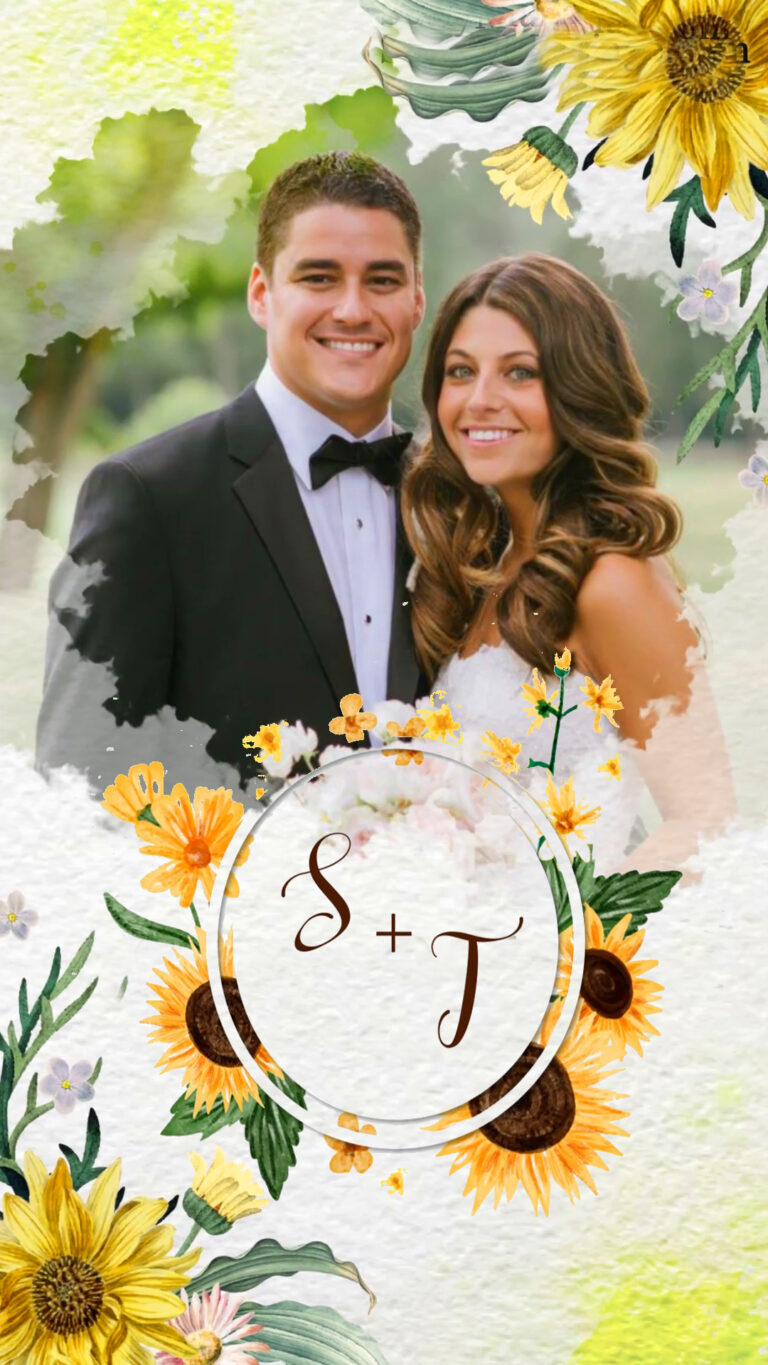 Sunflower And Breeze Western Video Invitation | ID: 11661