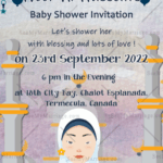 Muslim Baby Shower Blue Theme Mosque Background Animated Gif | ID: 11674