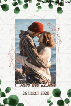 Eucalyptus Designs Western Wedding Save The Date Video | ID: 11789