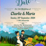 Ride To The Save The Date Invitation Card Wedding