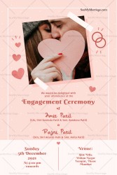 engagement invitation, engagement ceremony, ring ceremony