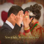 Golden Textured Theme Nepali Wedding Invitation Video With Photo Slideshow