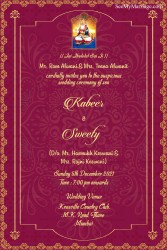 Sindhi Wedding Invitation Card, Sindhi Wedding, Sindhi