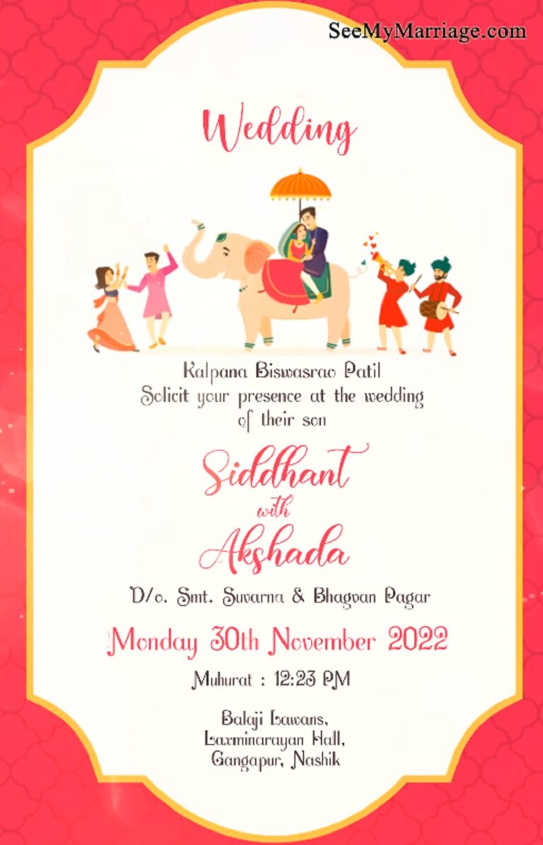 Royal Rishta Wedding Invitation Video