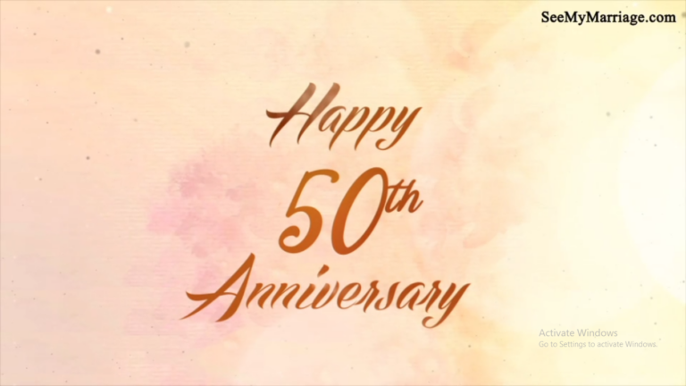 A Peachy Trip Down Memory Lane on 50th Anniversary Of A Golden Couple