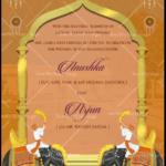 A Kaleidoscopic Illustration Of Indian Culture For A Vibrant And Royal Invitation For All Your Wedding Ceremonies - 208235 - Free