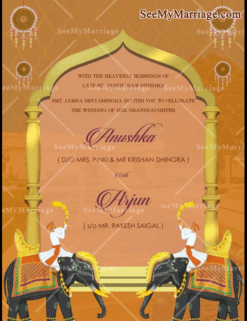 A Kaleidoscopic Illustration Of Indian Culture For A Vibrant And Royal Invitation For All Your Wedding Ceremonies - 208235 - Free