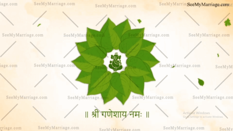 A Cute Custom Made  Wedding Invitation Video With Caricature Of The Lovely Couple