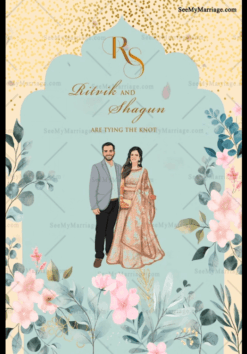 All In One Invitation To All Your Wedding Ceremonies That Changes Theme Commensurate To The Event